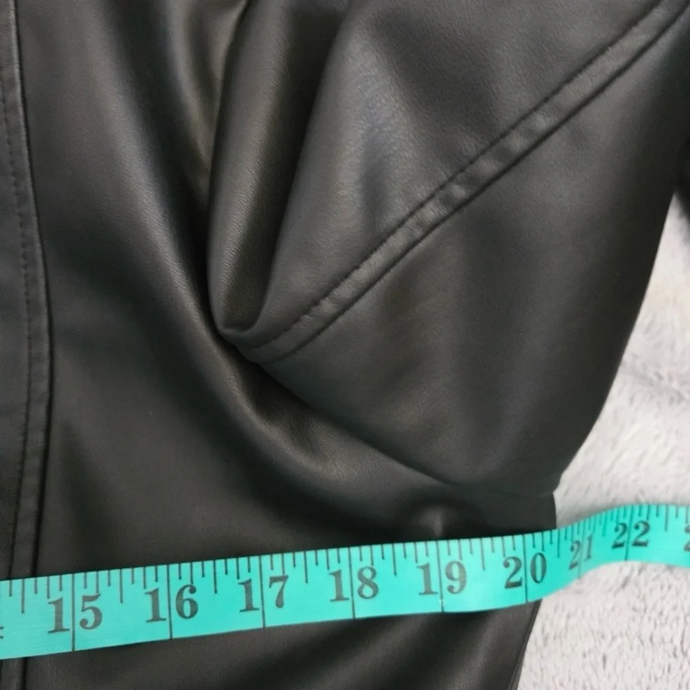 Zara Faux Leather Jacket - Picture 6 of 7